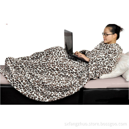 Fleece Blanket with Sleeve snuggie TV